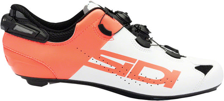 Sidi Shot 2S Pro Road Shoes - Men's White/Coral 39