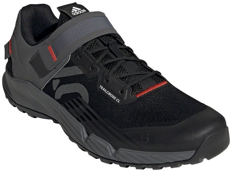 Five Ten Trailcross Mountain Clipless Shoes - Men's Core BLK/Gray Three/Red 8
