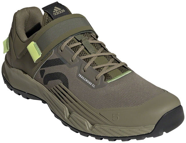 Five Ten Trailcross Mountain Clipless Shoes - Men's Orbit Green/Carbon/Pulse Lime 6