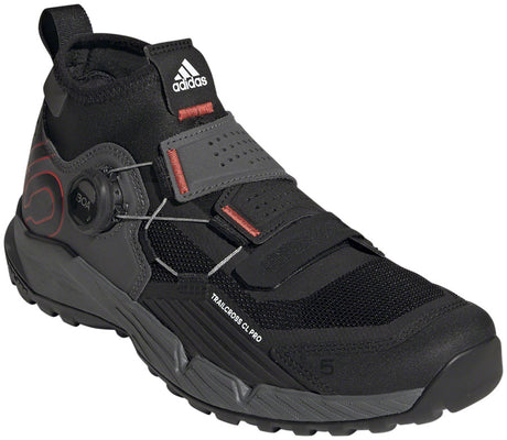 Five Ten Trailcross Pro Mountain Clipless Shoes - Women's Gray/Black/Red 5