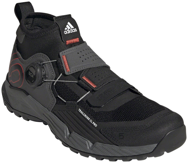 Five Ten Trailcross Pro Mountain Clipless Shoes - Women's Gray/Black/Red 5