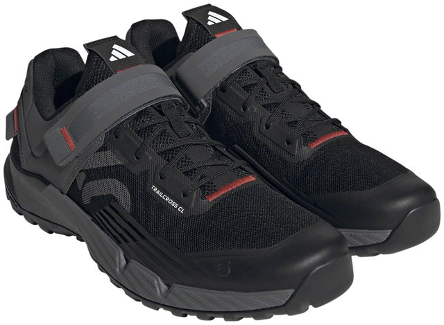 Five Ten Trailcross Mountain Clipless Shoes - Men's Core BLK/Gray Three/Red 7.5