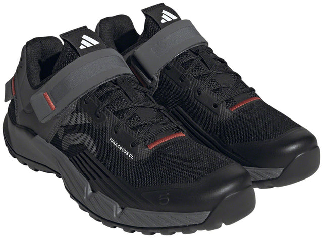 Five Ten Trailcross Mountain Clipless Shoes - Women's Core BLK/Gray Three/Red 7.5