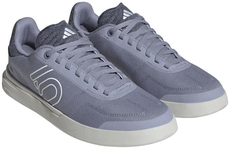 Five Ten Sleuth Deluxe Canvas Flat Shoes - Women's Silver Violet/Ftwr White/Coral 6