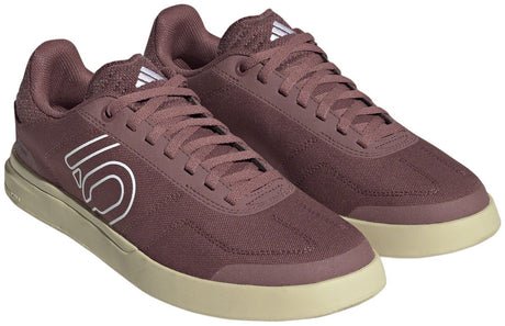 Five Ten Sleuth Deluxe Canvas Flat Shoes - Women's Quiet Crimson/Ftwr White/Core BLK 9.5
