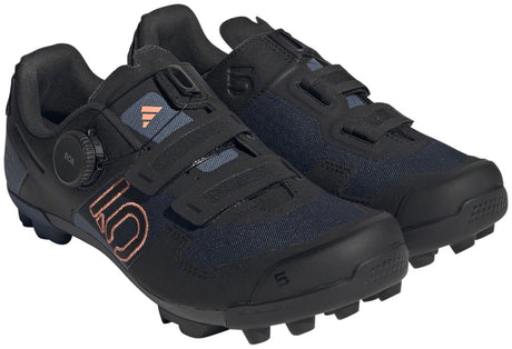 Five Ten Kestrel BOA Mountain Clipless Shoes - Women's Legend Ink/Core BLK/Coral Fusion 5.5
