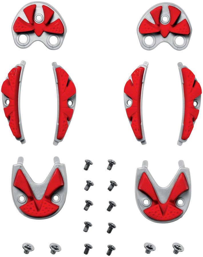 Sidi SRS Carbon Ground Inserts - Red 38-40