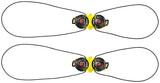 Sidi Tecno-3 Push Double System Pair - Yellow/Black