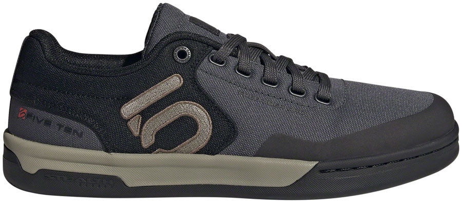 Five Ten Freerider Pro Canvas Flat Shoes - Men's Gray Six/Silver Pebble/Core BLK 6