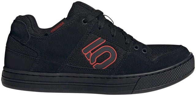 Five Ten Freerider Flat Shoes - Men's Core Black/Red/Gray Five 6