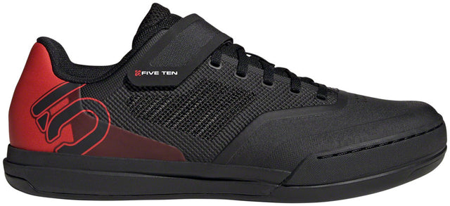 Five Ten Hellcat Pro Mountain Clipless Shoes - Men's Core BLK/Core BLK/Red 9