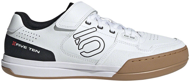 Five Ten Hellcat Mountain Clipless Shoes - Men's FTWR White/Core Black/Red 4