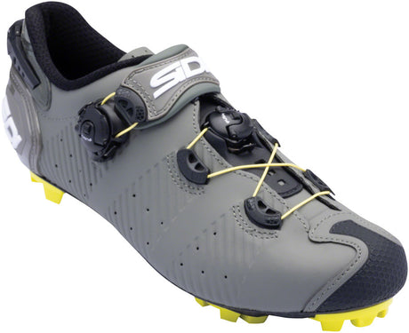 Sidi Drako 2S SRS Mountain Clipless Shoes - Men's Military Yellow 42.5