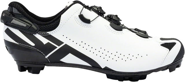 Sidi Tiger 2S SRS Mountain Clipless Shoes - Men's White/Black 47