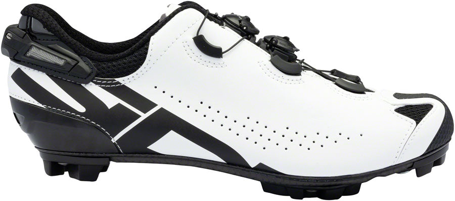 Sidi Tiger 2S SRS Mountain Clipless Shoes - Men's White/Black 40