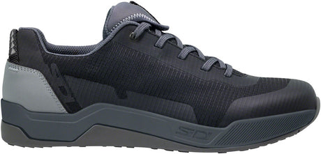 Sidi Motus Flat Shoes - Black/Gray Size 44 Millenium Fit