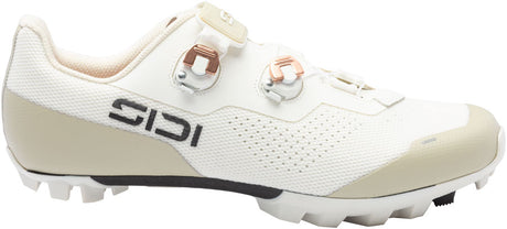 Sidi Dominator X XC Clipless Shoes - Women's Ice White/Sand 40.5