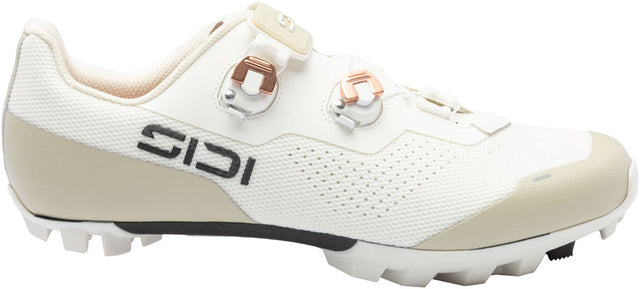 Sidi Dominator X XC Clipless Shoes - Women's Ice White/Sand 41.5
