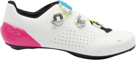 Sidi Genius X WYVE Road Shoes - Men's White Fluo 42