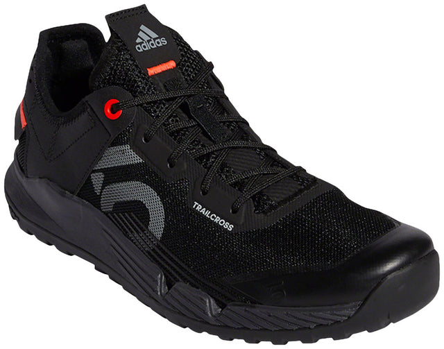 Five Ten Trailcross LT Flat Shoes  -  Women's Core BLK / Gray Two / Solar Red 6