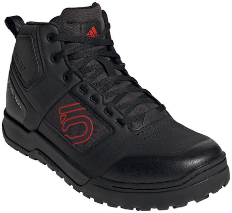 Five Ten Impact Pro Mid Flat Shoes  -  Men's Core Black/Red/Core Black 7