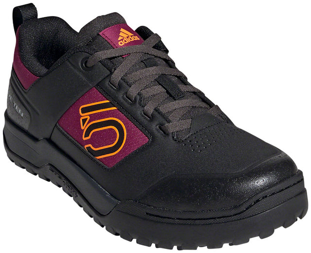 Five Ten Impact Pro Flat Shoes - Women's Core BLK / Signal Orange / Power Berry 7