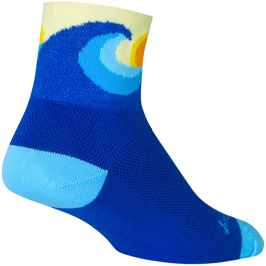 SockGuy Classic Swell Socks - 3" Blue Small/Medium