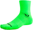 Swiftwick Aspire Four Socks - 4" Lime Green Small