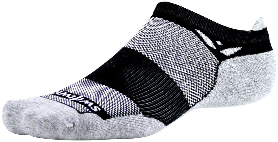 Swiftwick Maxus No Show Socks - No Show Black Medium