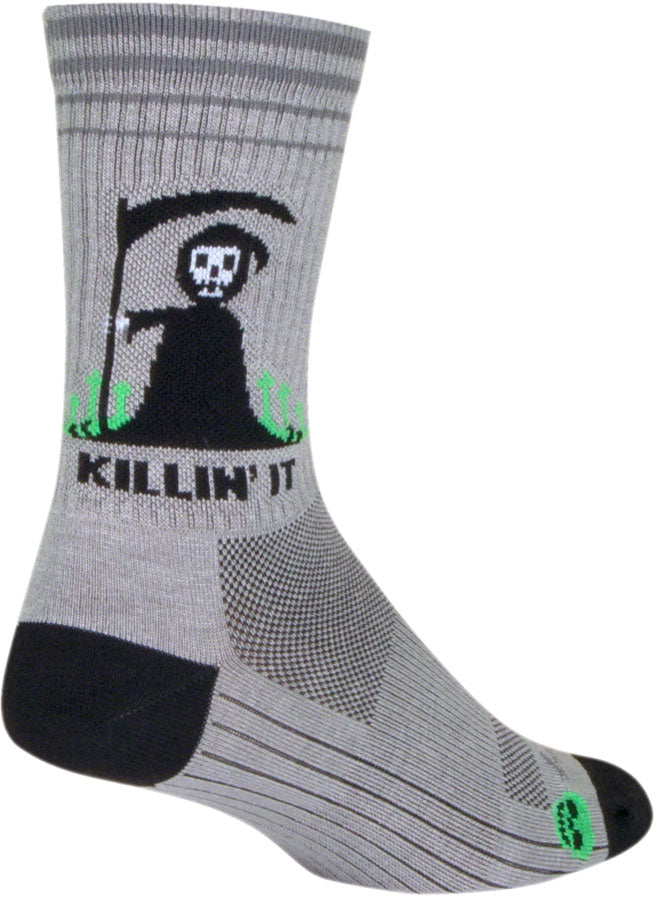 SockGuy Killin' It Crew Sock - 6" Large/X-Large