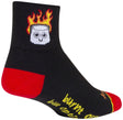 SockGuy Classic Burnt Out Socks - 3" Small/Medium