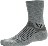 Swiftwick Pursuit Quarter Crew Socks - 4" Heather Large