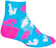 SockGuy Classic Low Frosted Socks - 2" Women's Small/Medium