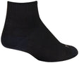 SockGuy SGX Black Socks - 2.5" Small/Medium