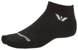 Swiftwick Aspire Ankle Socks - Circuit Black Large