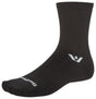 Swiftwick Aspire Mid-Crew Socks - Circuit Black Small