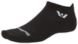 Swiftwick Aspire No Show Socks - Circuit Black Small