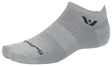 Swiftwick Aspire No Show Socks - Circuit Pewter Large