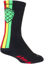 SockGuy Crew Hoppyness Socks - 6" Black Small/Medium
