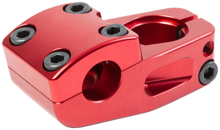 Odyssey DGN v2 BMX Stem - Top Load Anodized Red