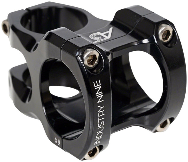 Industry Nine A35 Stem - 32mm 35 Clamp +/-9 1 1/8" Aluminum Black