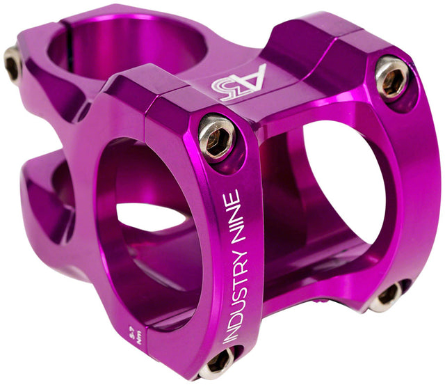 Industry Nine A35 Stem - 32mm 35 Clamp +/-9 1 1/8" Aluminum Purple