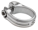Surly Stainless Seatpost Clamp - 33.1mm Bolt-On Silver