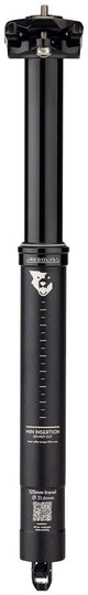 Wolf Tooth Resolve Dropper Seatpost - 31.6 125mm Travel Black Rev 1
