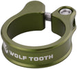 Wolf Tooth Seatpost Clamp - 31.8mm Bolt-On Olive