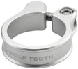 Wolf Tooth Seatpost Clamp - 36.4mm Bolt-On Raw Silver