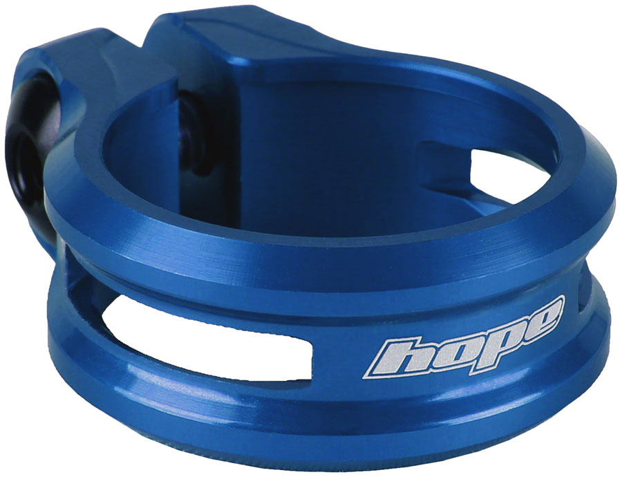 Hope Seatpost Clamp - 34.9mm Bolt-On Blue