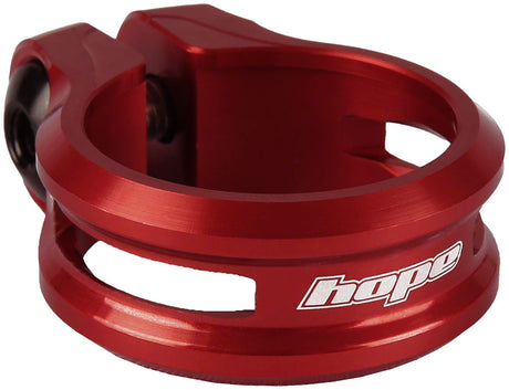 Hope Seatpost Clamp - 34.9mm Bolt-On Red