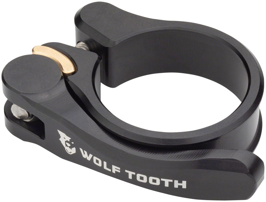 Wolf Tooth Components Quick Release Seatpost Clamp - 28.6mm QR Black
