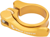 Wolf Tooth Components Quick Release Seatpost Clamp - 28.6mm QR Gold
